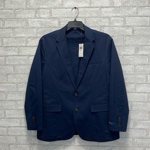 NWT Mens Polo Ralph Lauren Unconstructed Tailored Chino Jacket Blazer Navy XXL